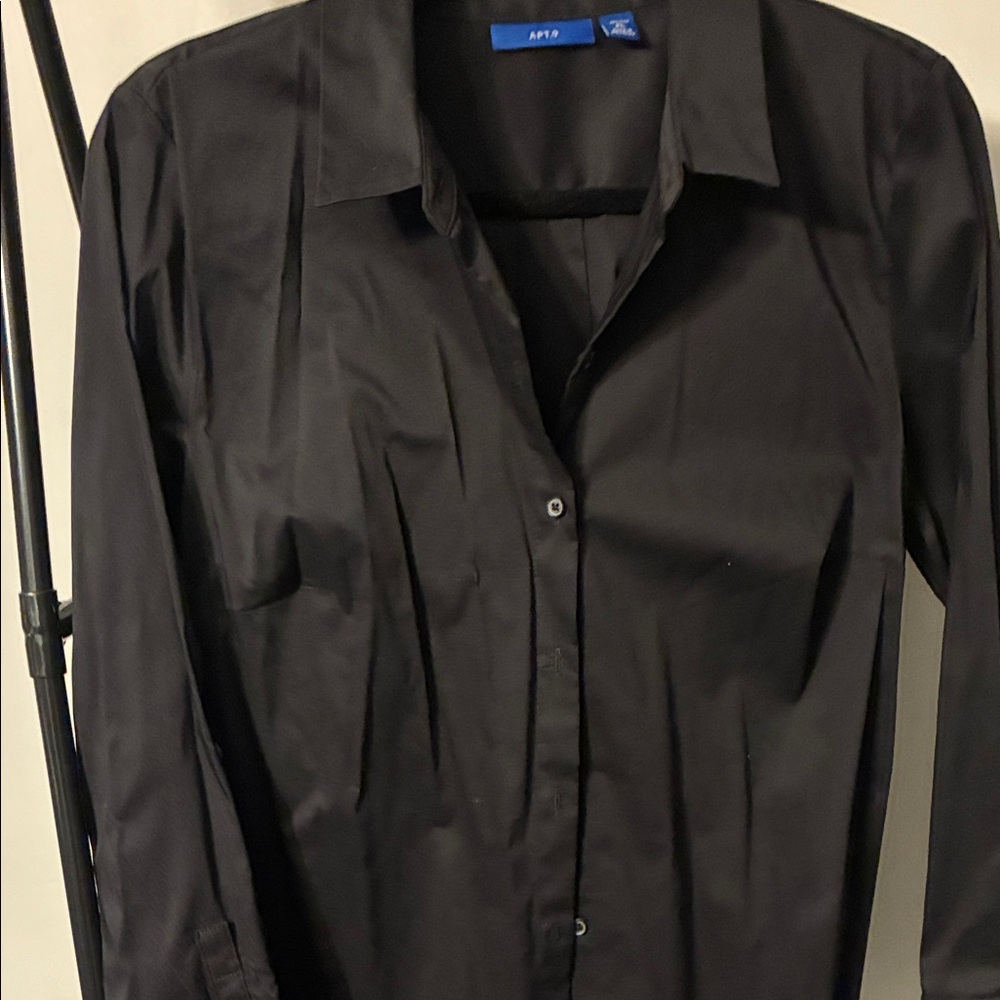 Women’s Black Dress Shirt